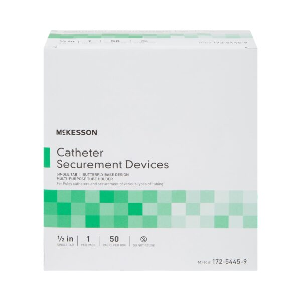Catheter Stabilization Device McKesson NonSterile, 2.5 Inch Tab 16
