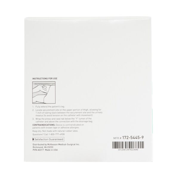 Catheter Stabilization Device McKesson NonSterile, 2.5 Inch Tab 15