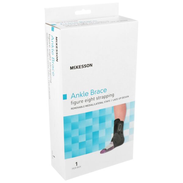 Ankle Brace McKesson Medium Lace-Up / Figure-8 Strap / Hook and Loop Closure Foot 9